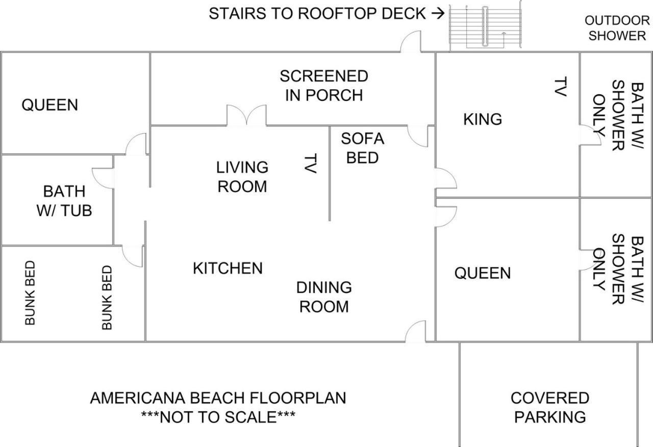 Americana Beach Home Jekyll Island Kültér fotó